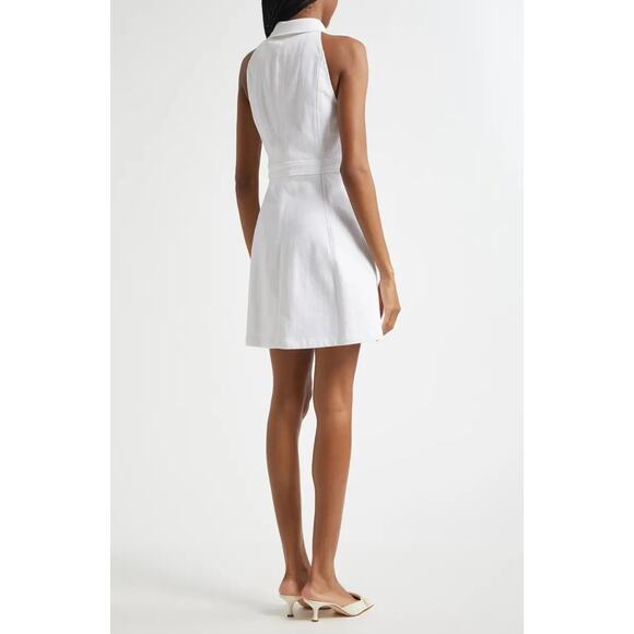 CINQ A SEPT Lillian Cotton-Blend Sleeveless Minidress - Picture 7 of 13